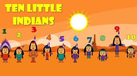 Ten Little Indians - Nursery Rhymes (+playlist) | Thema, Amerika, Wilder westen