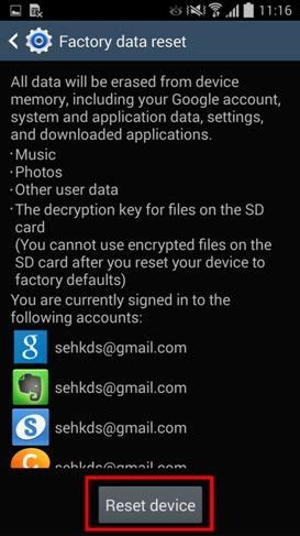 How to perform Factory Reset on Android smartphone? | Samsung South Africa