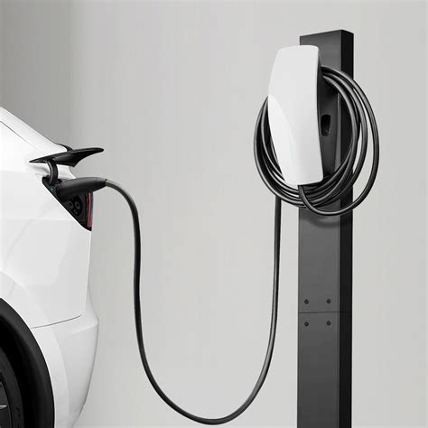 Buy eMACROS EVSE Wall Connector Pedestal -ed EV Charging Station EV ...