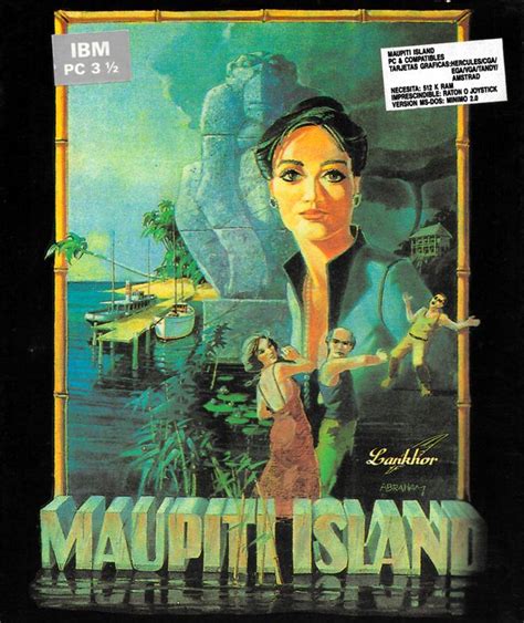 Maupiti Island (1990) box cover art - MobyGames