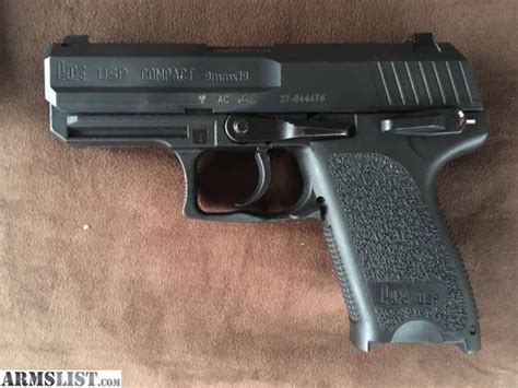 ARMSLIST - For Sale: HK USP Compact 9mm