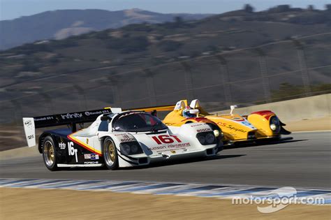 IMSA GTP Porsche 962 and LMP2 Porsche Spyder at Rennsport Reunion