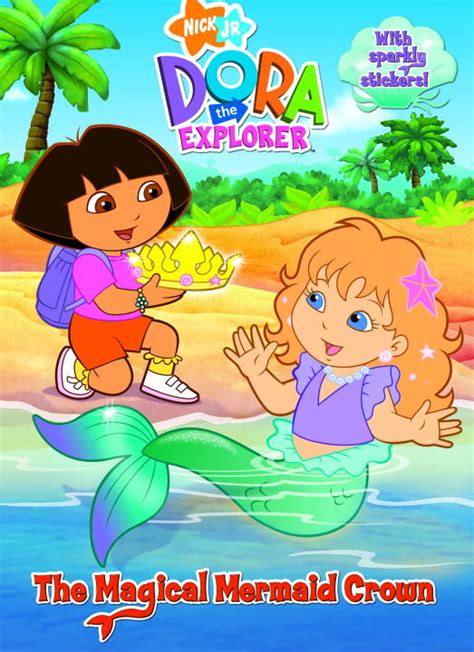 The Magical Mermaid Crown (Dora the Explorer) (Hologramatic Sticker ...