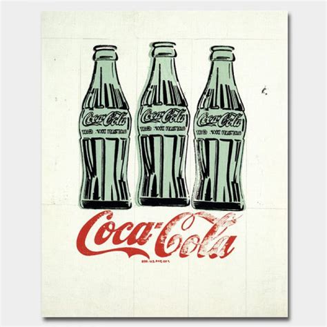 Pop Art Coca-cola Bottles by Andy Warhol | DekorNatur.hu