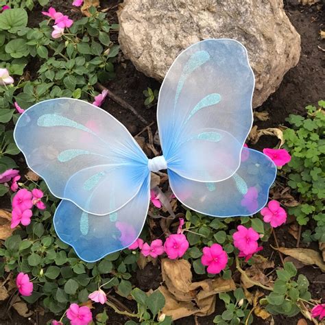 Blue Fairy Wings Pixie Tinkerbell Butterfly Costume Newborn | Etsy