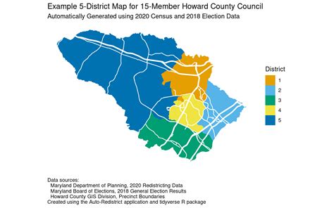 Expanding the five-district Howard County Council to three members per district | frankhecker.com