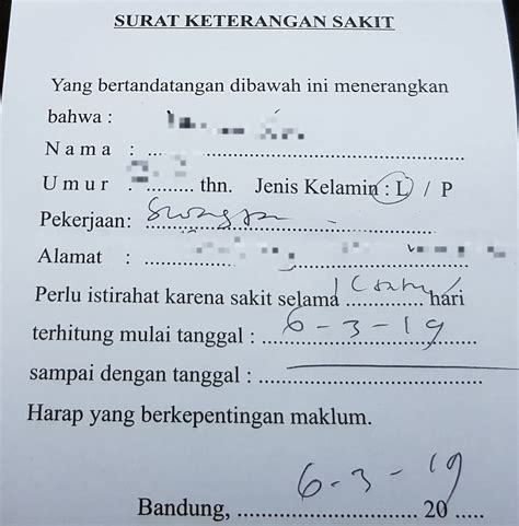 Contoh Surat Dokter Palsu – bintangutama69.github.io