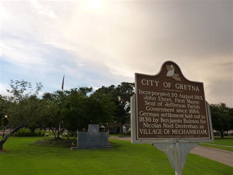 Gretna, LA : City of Gretna Historic Marker photo, picture, image ...