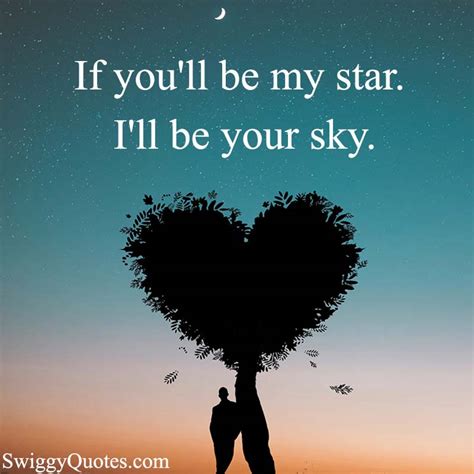 10 Romantic Love Quotes About Stars in The Sky - Swiggy Quotes