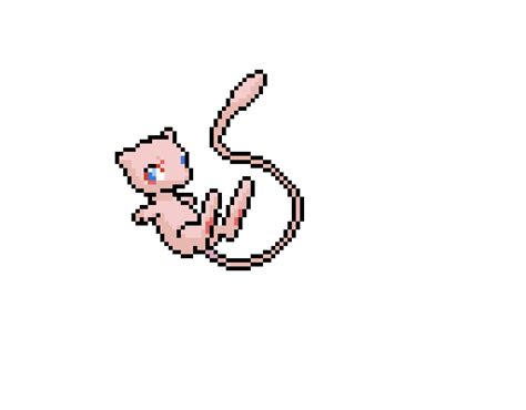 Mew pokemon pixel art