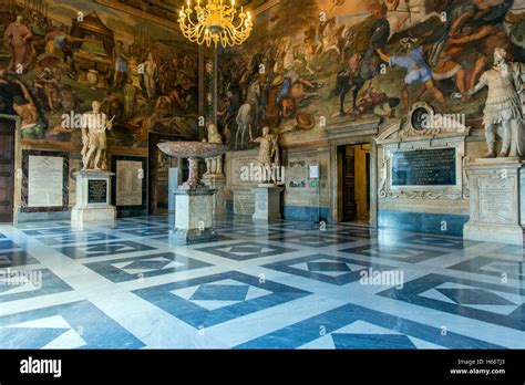 Interior of palazzo dei conservatori hi-res stock photography and images - Alamy