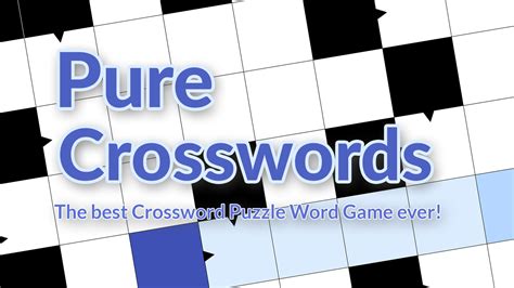 Pure Crosswords - the best Crossword Puzzle Word Game ever! para Nintendo Switch - Sitio Oficial ...