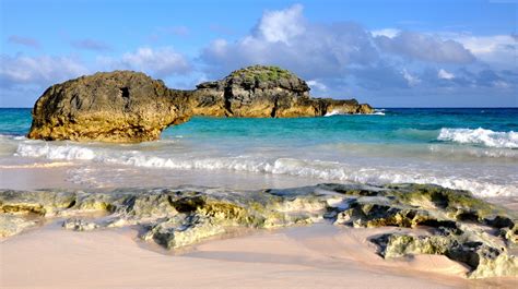Download Horizon Bermuda Ocean Nature Beach 4k Ultra HD Wallpaper