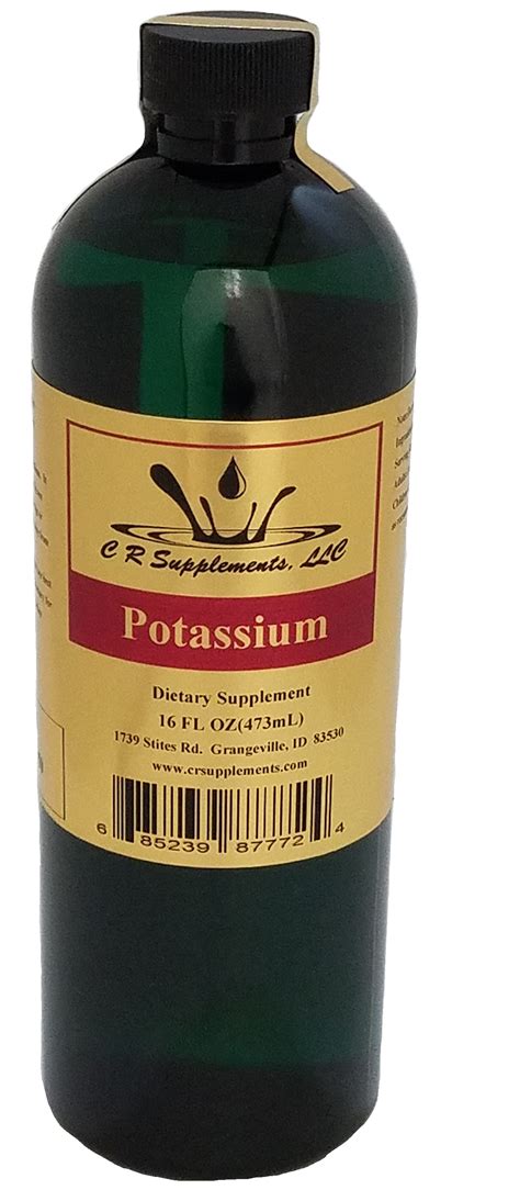 Potassium by C R Supplements, LLC - CR Supplements