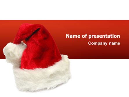 Santa Hat Presentation Template for PowerPoint and Keynote | PPT Star