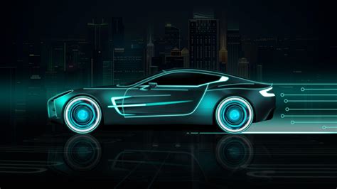 Car Neon Wallpaper HD Image Free - Car Wallpapers