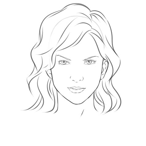 Face Template For Drawing_ at GetDrawings | Free download