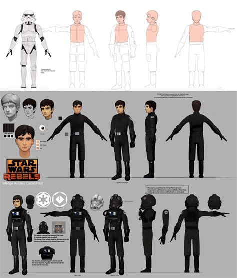 Luke Harrington - Star Wars Rebels concept art: Characters