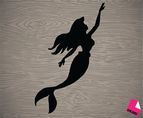 clipart ariel silhouette - Clipground