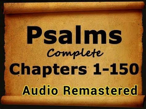 (6) The Book of Psalms | KJV | Audio + Video Bible (FULL No Echo) by ...