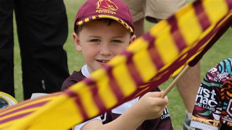 Brisbane Broncos have the 'whole city' behind them at fan day ahead of NRL grand final