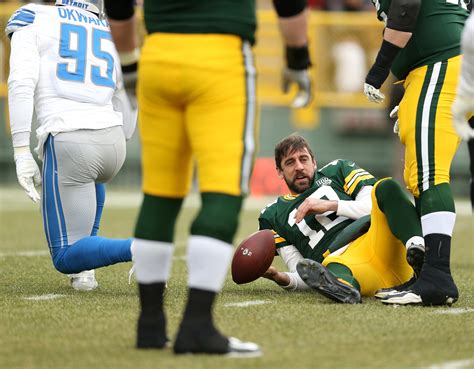 Aaron Rodgers Is Hurt and the Packers Are Humiliated in Loss to Lions ...