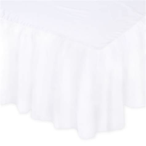 Crib Skirt - Pure White – SwaddleDesigns