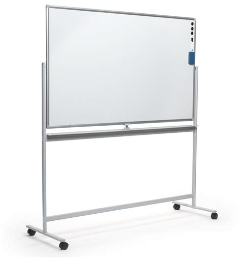 Office Products Presentation Boards Double-Sided Mobile Whiteboard ...