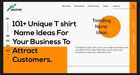 101+ Unique T-shirt name ideas for your business to attract customers. | Tshirt business, Names ...