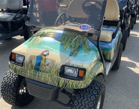 Custom Paint Jobs - Golf Carts of Texas