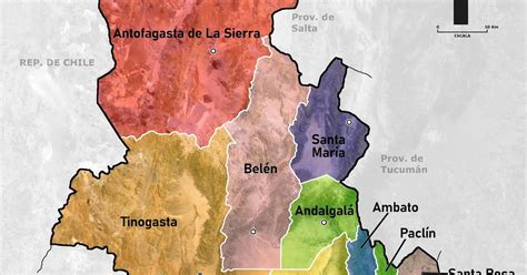 Geografía de Catamarca: División Política de Catamarca