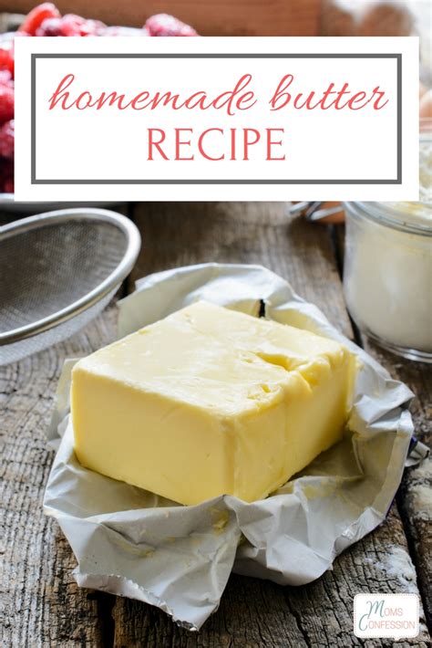 10 Minute Homemade Butter Recipe in a Kitchenaid Mixer