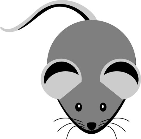 Mouse Grey Clip Art at Clker.com - vector clip art online, royalty free ...