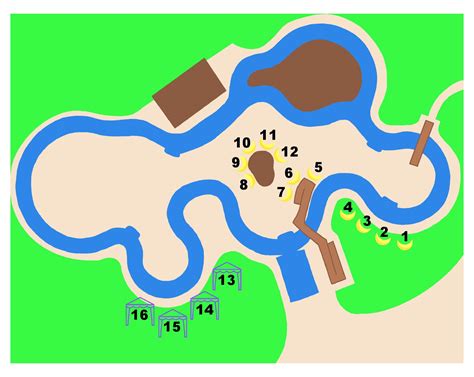 Cabana Map - Point Mallard Park