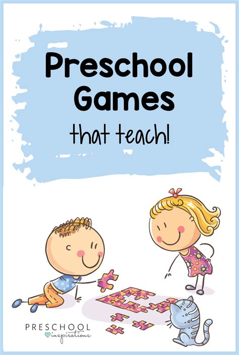 Games for Preschool that Teach - Preschool Inspirations