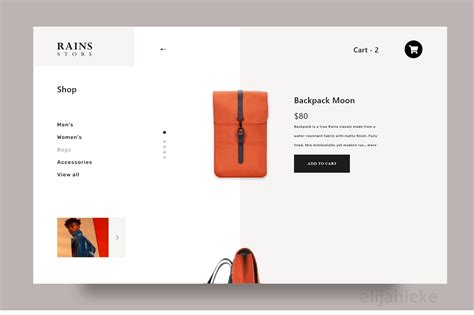 RAINS Store on Behance