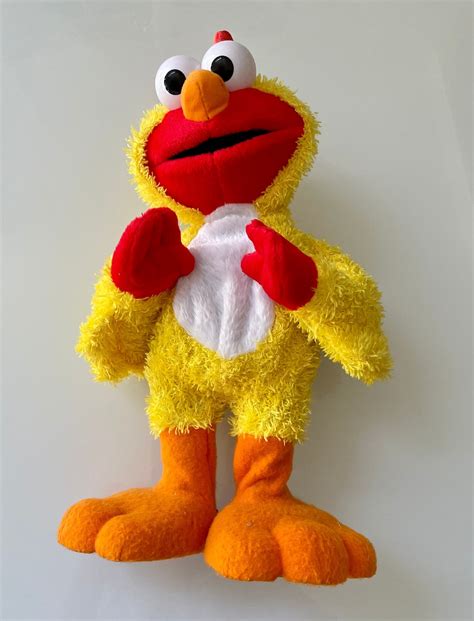 Elmo Chicken Dance, Sesame Street Toy, Elmo Doll, Funny Gift for Baby ...