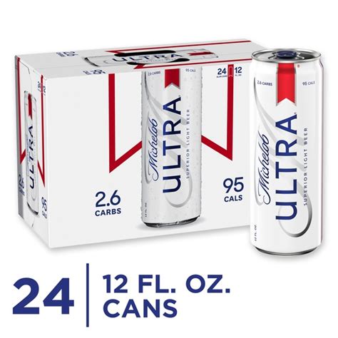 Michelob ULTRA Light Beer Cans, 24 pack | The Loaded Kitchen Anna Maria ...