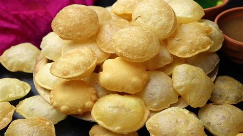 Puri recipe for pani puri | how to make suji golgappa | puchaka recipe - Nehas Cook Book