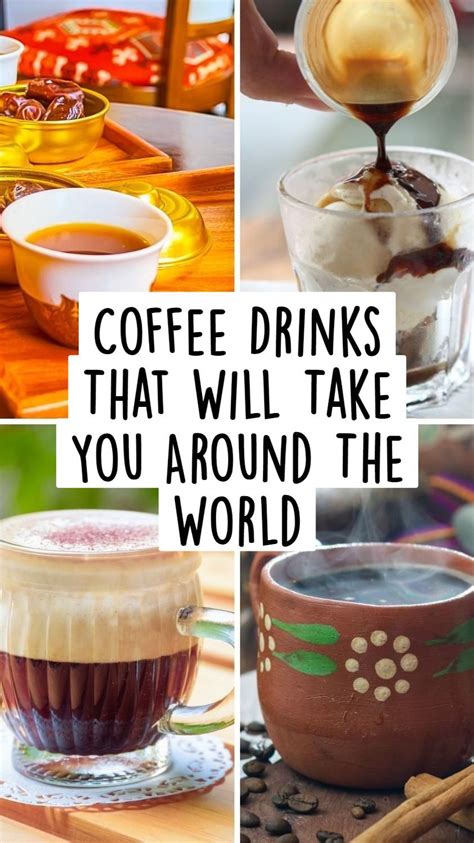 Coffee drinks from around the world – Artofit