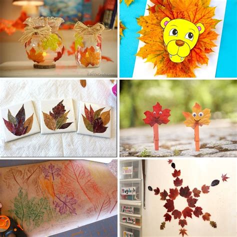 15+ Fabulous Fall Leaf Crafts for Kids - DIY & Crafts