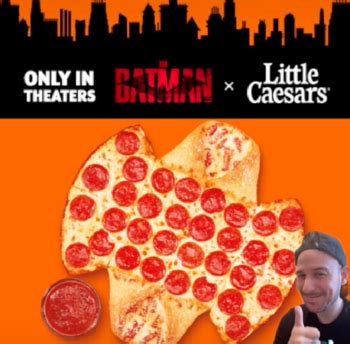 Little Caesars Has a New Batman Shaped Pizza So You Can Eat Like You're In Gotham City