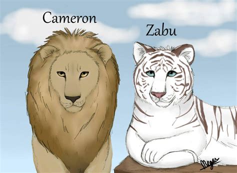 Cameron and Zabu by xXMeganMavelousXx on DeviantArt