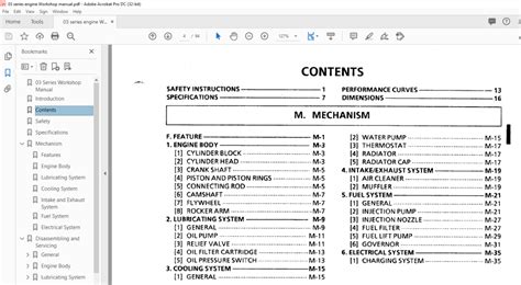 Kubota 03 Series Diesel Engine Workshop Manual - PDF DOWNLOAD ...