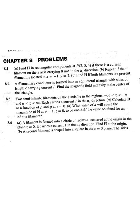 Chapter 8 - Electromagnetic Theory - Studocu