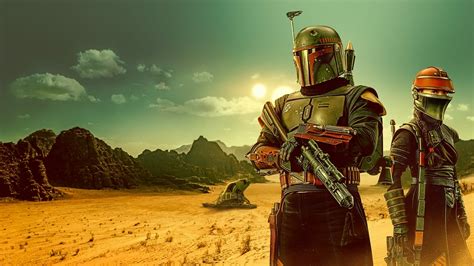 The Book Of Boba Fett HD Official Poster Wallpaper, HD TV Series 4K ...