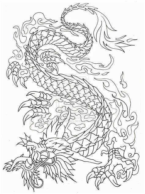 dragon tattoo sketch design - Peachy-Keen Online Diary Pictures