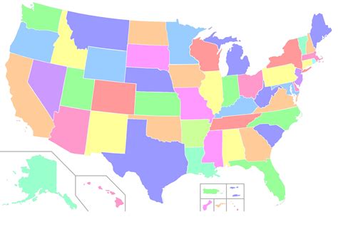 United States Map - ClipArt Best