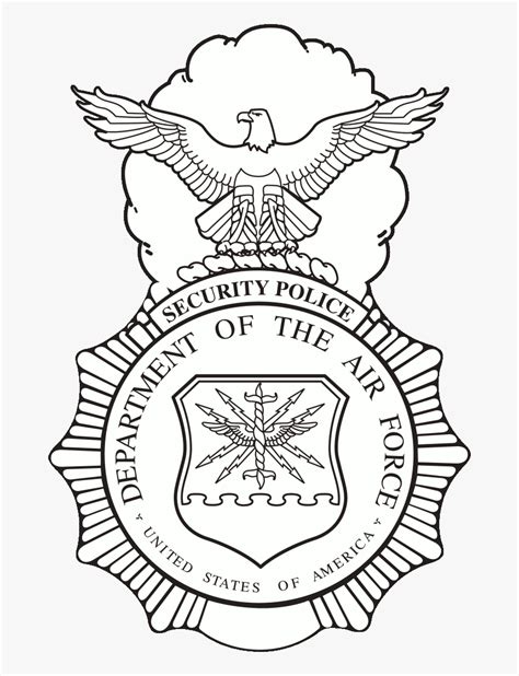 Usaf Security Forces Badge - Us Air Force Security Forces Badge, HD Png Download , Transparent ...