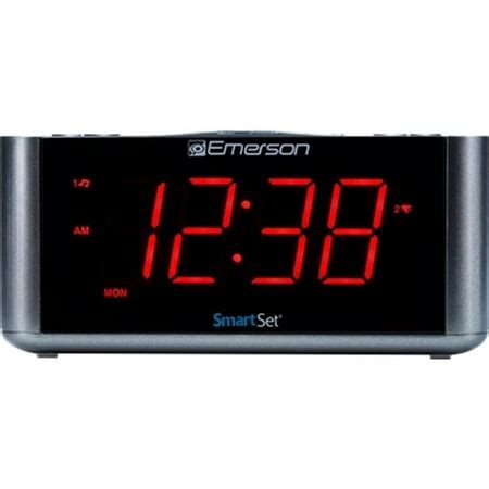 Emerson Radio ER100201 SmartSet Alarm Clock Radio with Bluetooth ...